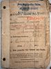 1916 page 1 Samuel Rose identity book in colour