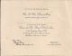 1940 23 June Wedding Invitation Mick Levy and Nita Rose
