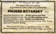 1986 May notice in Jerusalem post of the death of Phoebe Boyarsky