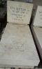 1975 headstone in Hof Hacarmel cemetery in Haifa, plot 3, row 59, location no. 17